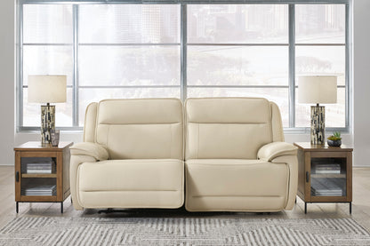 Double Deal Reclining Sectional.