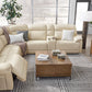 Double Deal Reclining Sectional.