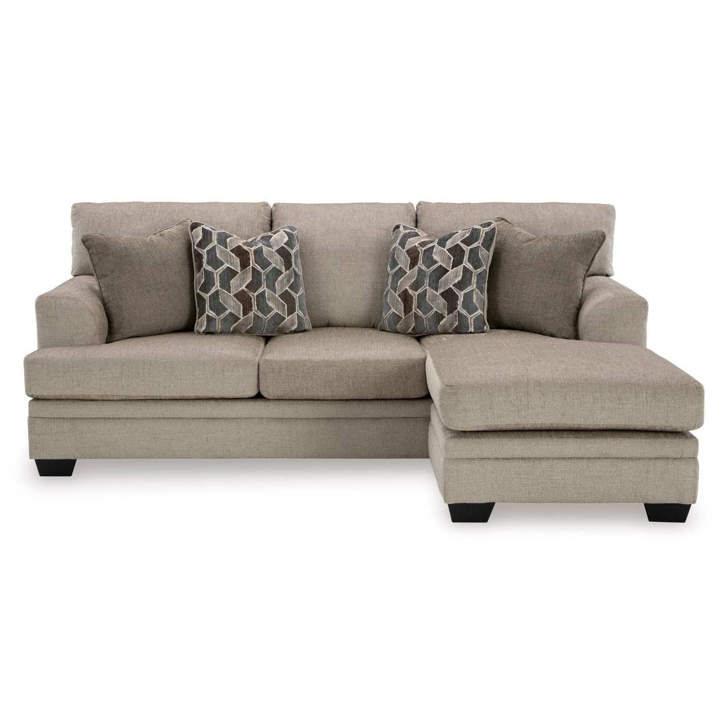 Stonemeade Taupe Reversible Sofa Chaise