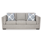 Evansley Navy Sofa