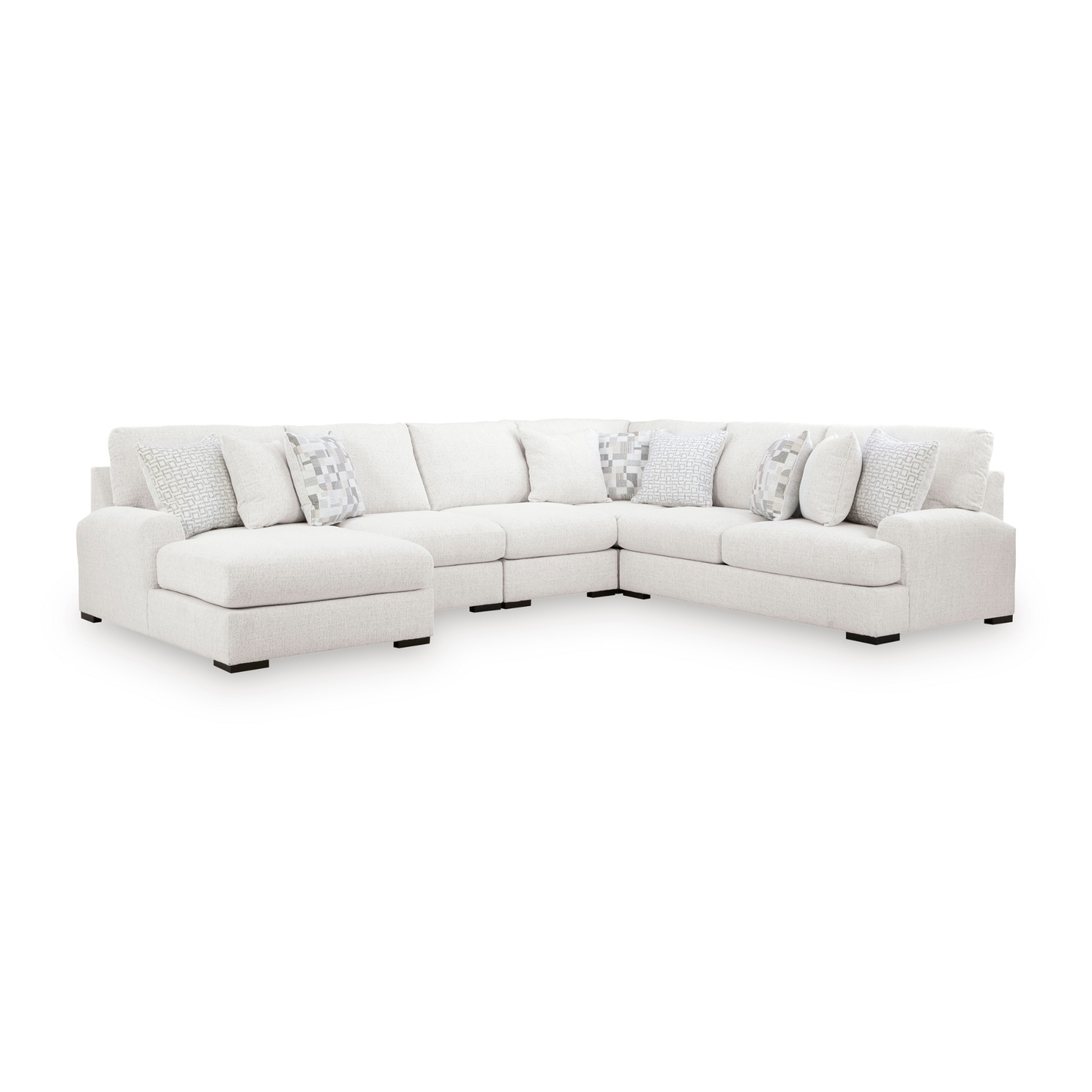 Misty U-Shape Sectional (Customizable)