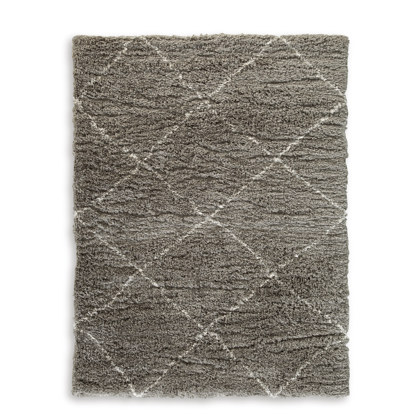 Wrenlow Grey Shag Rug
