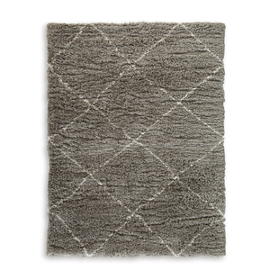 Wrenlow Grey Shag Rug
