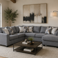 Belmont Grey U-Shape Sectional