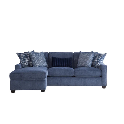 Harbor Blue Reversible Sectional
