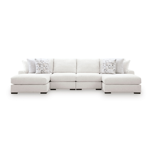 Misty Double Chaise Sectional (Customizable)