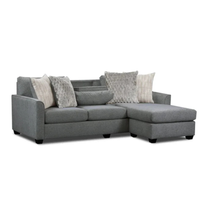 Transformer Grey Reversible Sectional