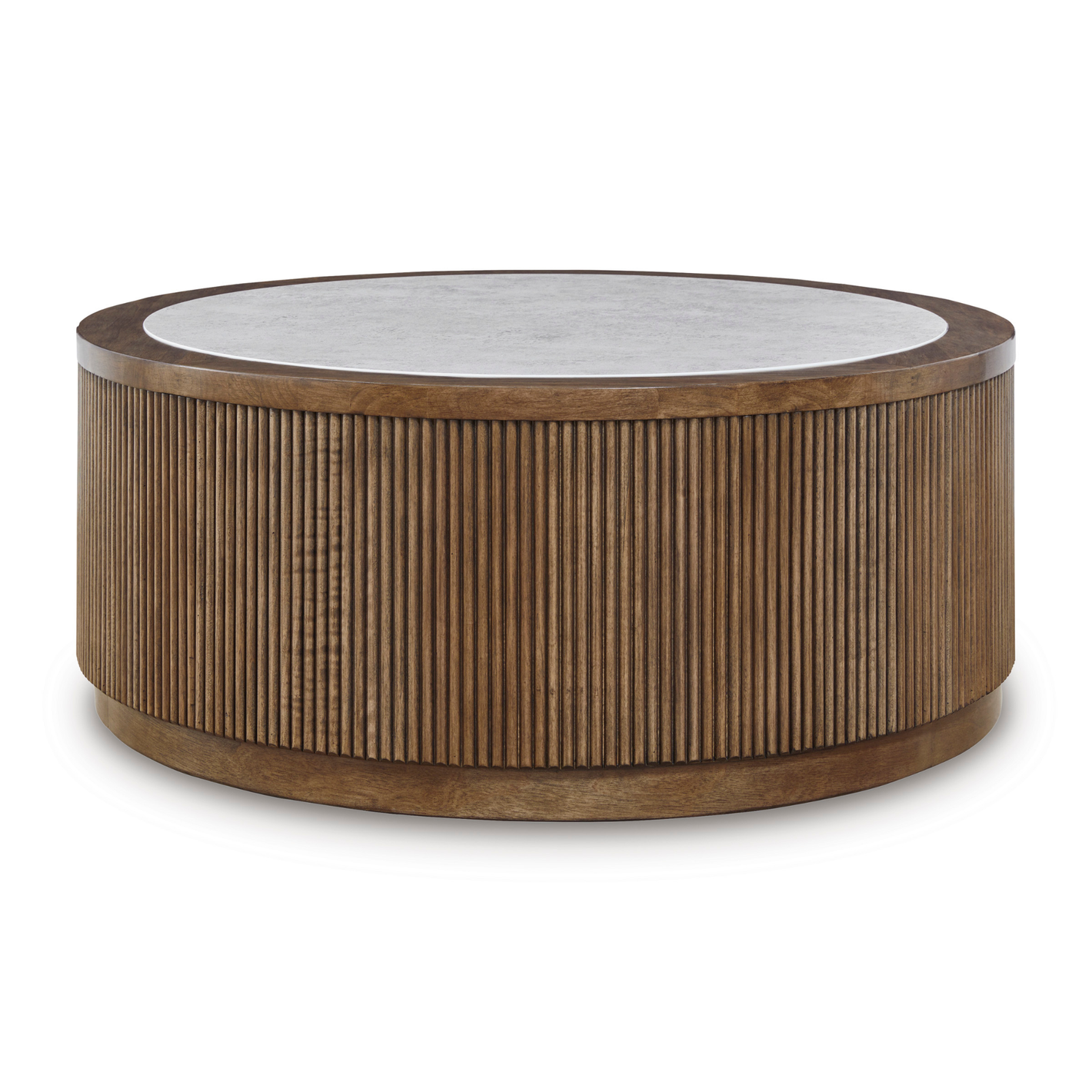 Grayman Brown  Round Cocktail Table