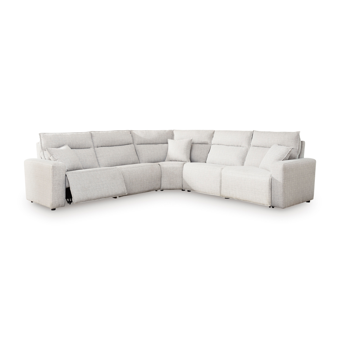 Modmax II Cream 5-Piece Recliner (Customizable)