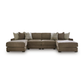 Wren Sectional Couch (Customizable)