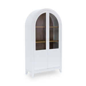 Dagandale White Accent Cabinets