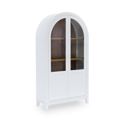 Dagandale White Accent Cabinets