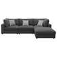Serene 4-piece Ivory Modular Sectional (Customizable )
