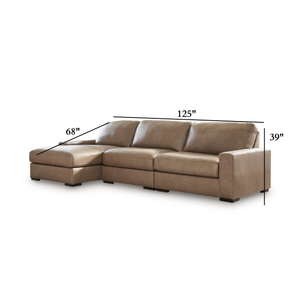 Veronella 3-Piece Sectional with Chaise