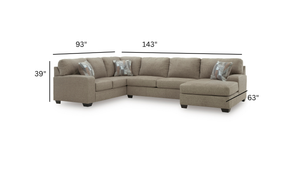 Newellen U-shape Sectional