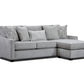 Harbor Grey Reversible Sectional